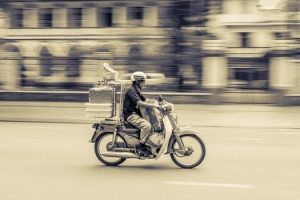 Biking to transport stock